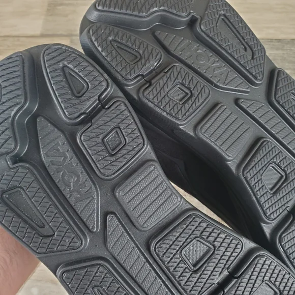 Hoka One One Bondi 9 Shoes Mens Size 10.5 Triple Black 1162011-BBLC NEW NWOB - Picture 10 of 14